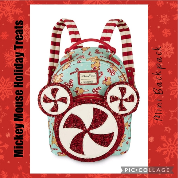 Loungefly Handbags - LOUNGEFLY Holiday Treats Mini Backpack